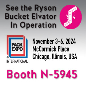 See the Ryson Bucket Elevator at Pack Expo in November