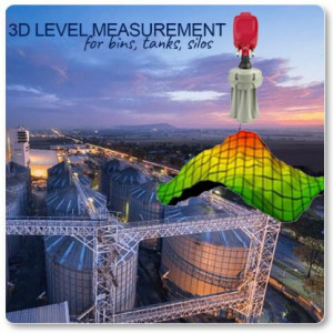 3D Level Measurement for Bins, Tanks & Silos