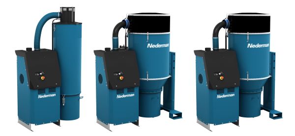 Nederman Expands Range of High Vacuum Dust and Fume Collectors for More Efficient Extraction and Filtration