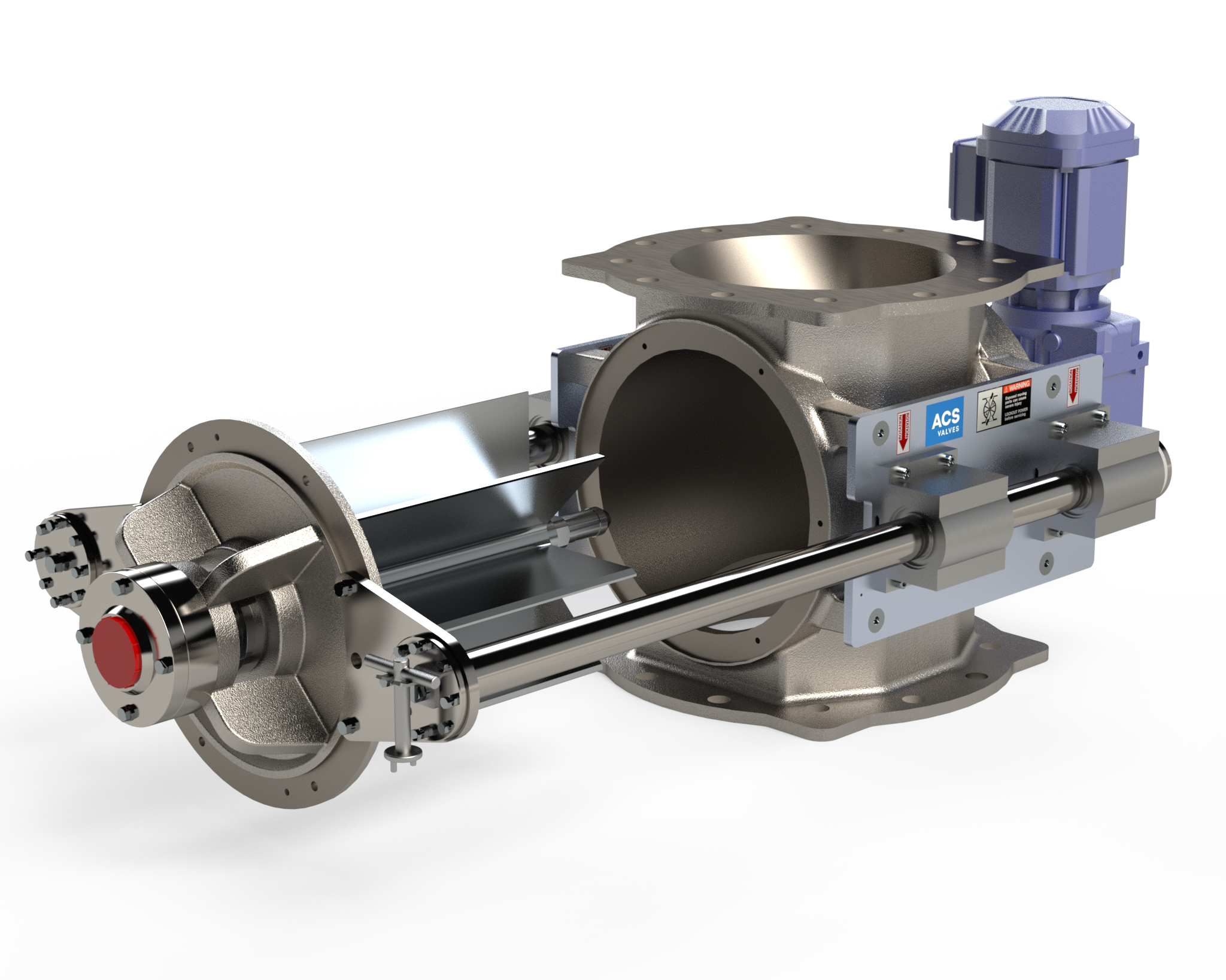 MD Series Rotary Valve with Quick-Clean RotorRail™