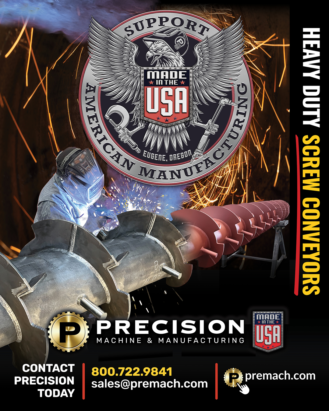 Heavy Duty Screw Conveyors-For the Toughest Applications