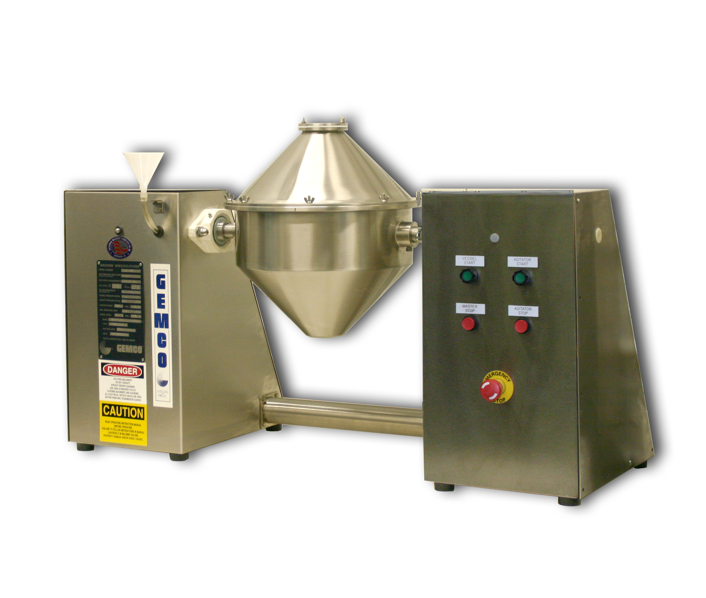 GEMCO Mixers, Dryers, and Formulators