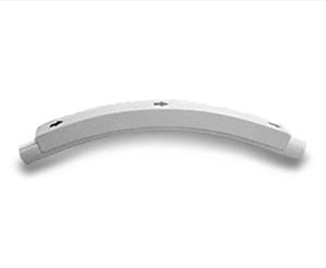 Cast Ceramic Flat Back Elbow