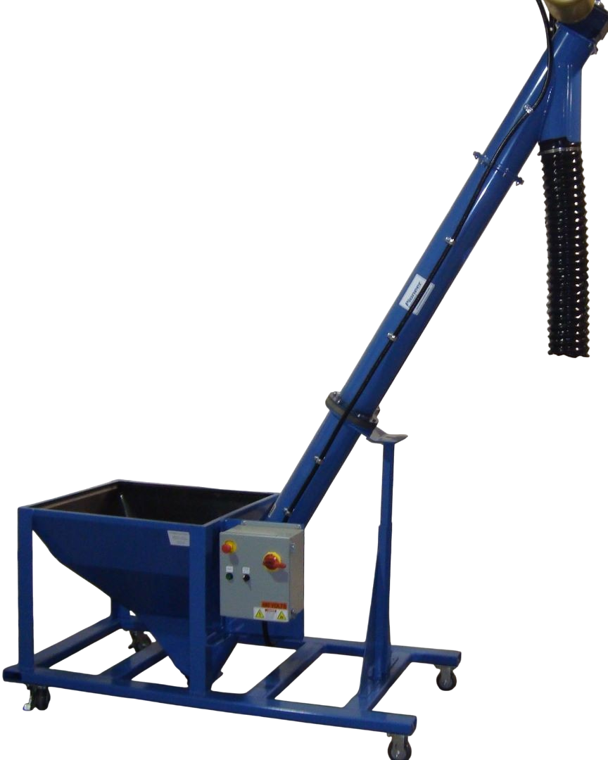 Power Hoppers & Screw Conveyors