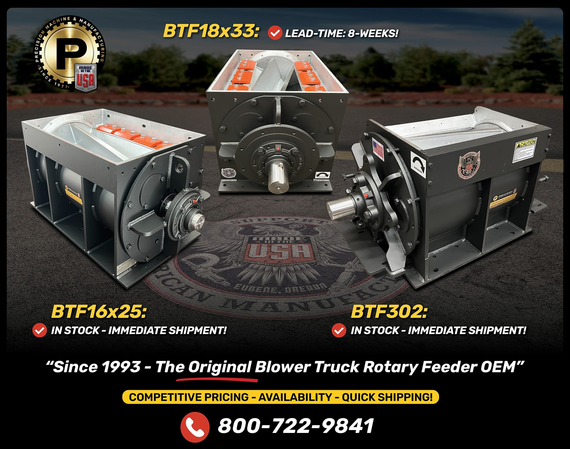 Heavy Duty Blower Truck Feeders