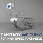 Model 980: Sanitary weighing solution for high-speed pouching and packaging applications