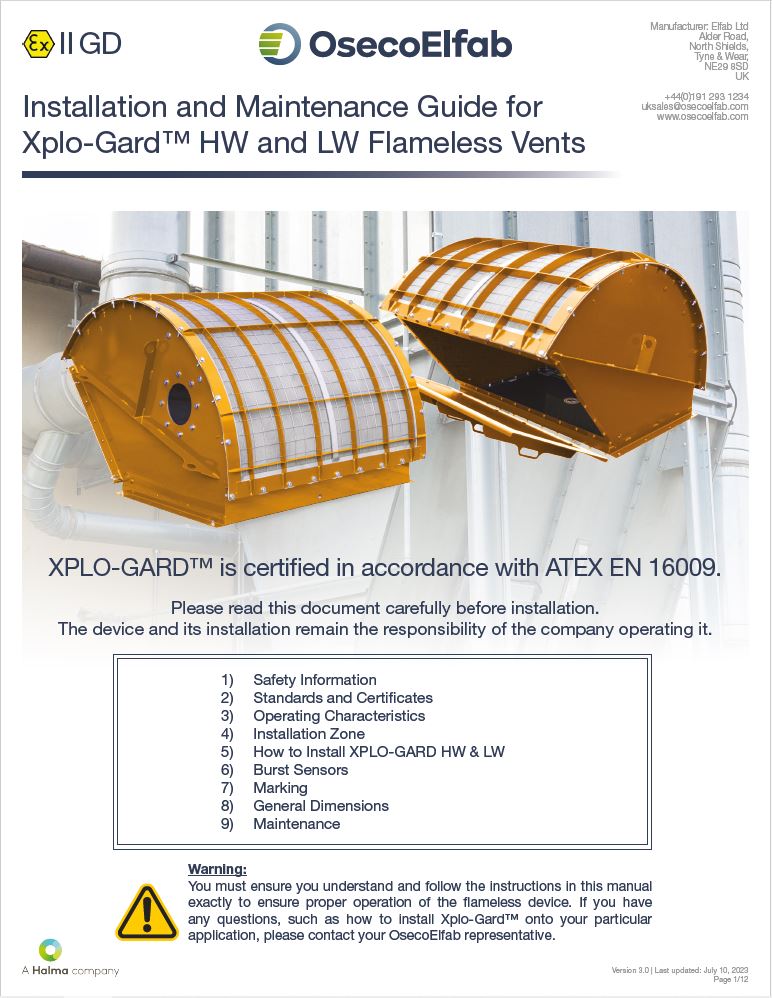 Xplo-Gard Installation Guide