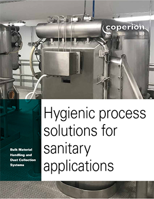 Hygienic process solutions for sanitary applications