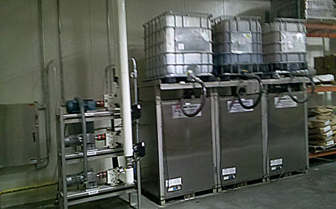 Liquid Dosing - Mother Tote System