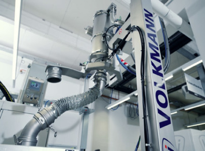 Volkmann is a pioneer in automating metal powder transfer for 3D printing additive manufacturing