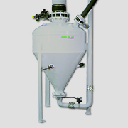 Dense phase pneumatic transporter offers maximum efficiency and improved reliability.